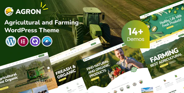 Agron – Agriculture & Organic Farm WordPress Theme